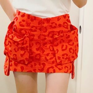 Vivienne Westwood red label mini skirt size 1